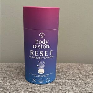 NEW body restore RESET shower steamers